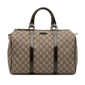 Pre-Loved Gucci Medium GG Supreme Joy Boston Bag